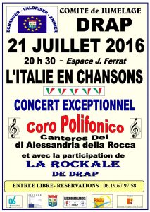 Affiche concert 21 juillet